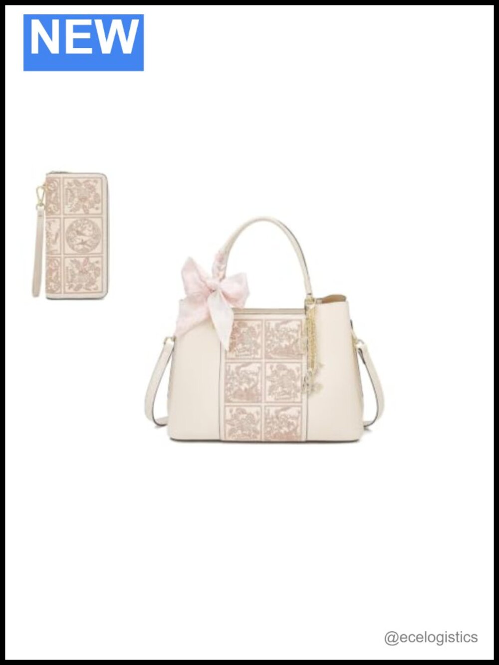 Leather Tote Handbags for Women & Wallets for Women Set